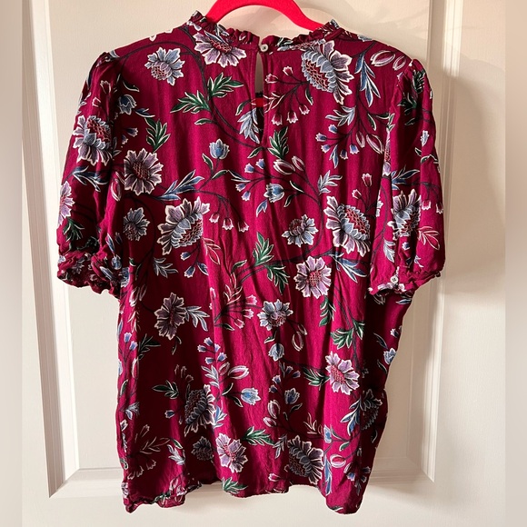 LOFT Floral Blouse - Picture 2 of 3